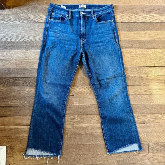 Mother Insider Crop Step Fray jeans - Picture 2 of 6